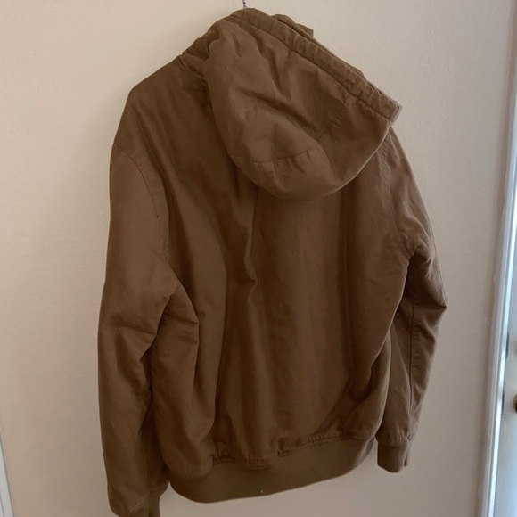 Weatherproof jacket H&M insulated fur inside durable thermal top zip up hoodie - Picture 6 of 11